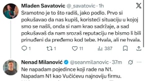 Kod blokadera potpuni kolaps: Milanović zove ljude sa N1, Savatović ga razneo — neće ni da radi sa Anom Mihajlovski