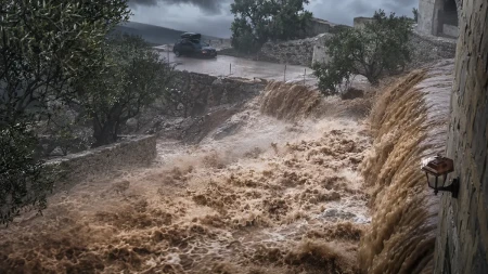 Grom je pogodio dok je bila zarobljena u kolima: Grčku progutao potop, ljudi vrištali za pomoć (VIDEO)