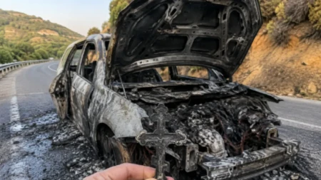 Srbima skroz izgoreo auto, a među pepelom pronašli čudo! Jelena otkrila šta je jedino ostalo