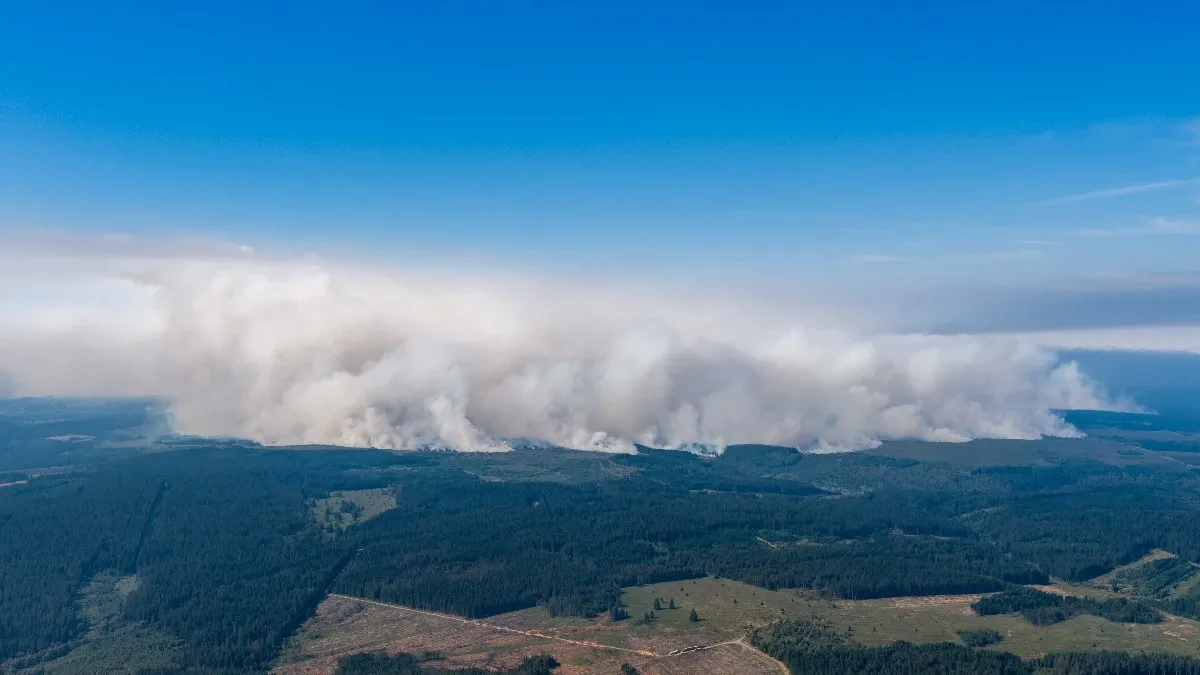 Udar na 3 km od nemačke granice! Izbio požar, izdato upozorenje za moguću evakuaciju!