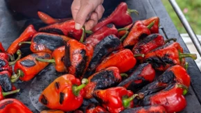 Brdo pečenih paprika oljuštim za 15 minuta! Genijalan trik moje bake štedi vreme