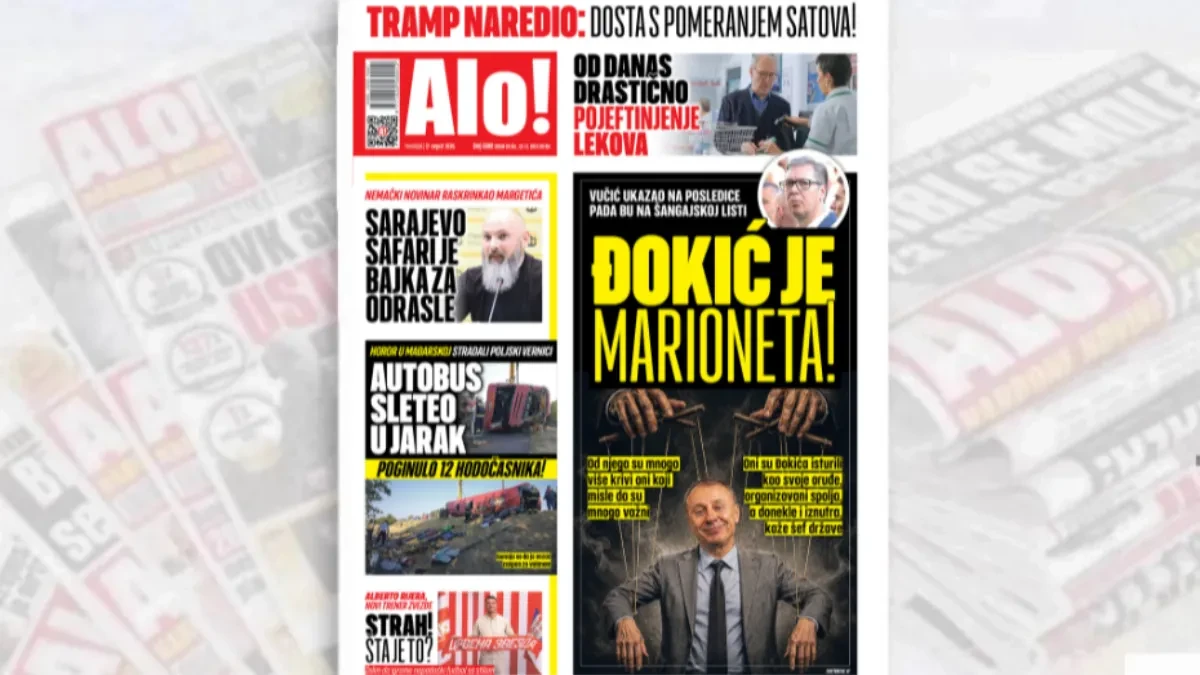 Đokić je marioneta! Vučić ukazao na posledice pada BU na Šangajskoj listi