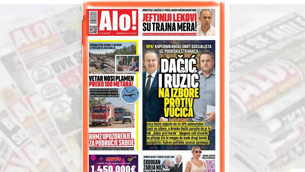 Kopernikanski obrt socijalista uz podršku stranaca: Dačić i Ružić na izborima protiv Vučića!