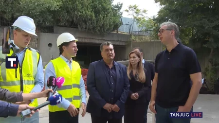 "Porodilišta su od ključnog značaja" Vučić obilazi radove na sanaciji GAK i na izgradnji dečije klinike "Tiršova 2"