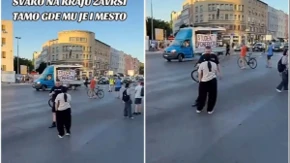 Nadrealan prizor na protestu: Novosadski blokaderi otkrili čime će se baviti nakon izbora? (VIDEO)