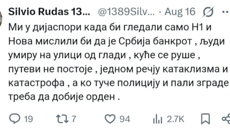 Srbin iz dijaspore dao najprecizniju dijagnozu blokaderskih medija