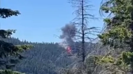 Krvavog lica hodao putem, a iza njega avion goreo: Pilot se katapultirao iz F-18, a onda rekao policajcu ovo!
