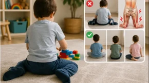 Dete vam sedi kao „žabica“? Stručnjak upozorava zašto W položaj nije najbolji izbor