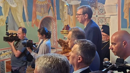 Vučić: Uložili smo mnogo u manastir Rmanj, moramo o svom narodu da brinemo
