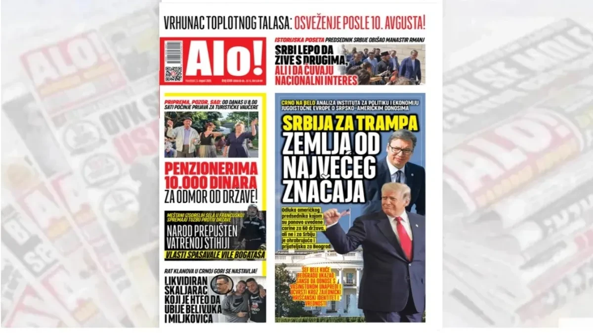 Srbija za Trampa zemlja od najvećeg značaja! Analiza Instituta za politiku i ekonomiju Jugoistočne Evrope o srpsko-američkim odnosima