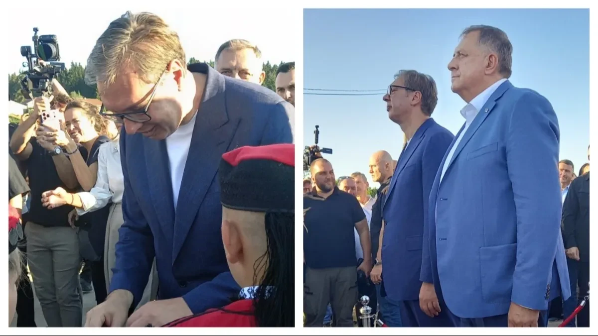 Vučić na Manjači: Pogledajte kako je dočekan predsednik 