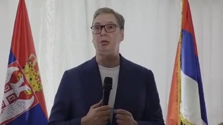 "Nikada neće moći da pocepaju Srbe!" Snažan govor predsednika Vučića sa Manjače