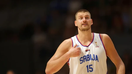 Srbija - Francuska: Spektakl u Areni, Jokić na Vembanjamu