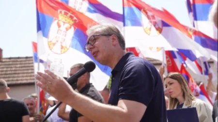 Vučić obišao novu Tržnicu u Koceljevi: Zbog takvih kao što ste vi smo najbrže rastuća ekonomija u Evropi!