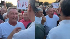 Vučić sreo bivšeg nadređenog iz vojske! Prisetili se dana u uniformi: Ja sam Vas prvi izabrao (VIDEO)