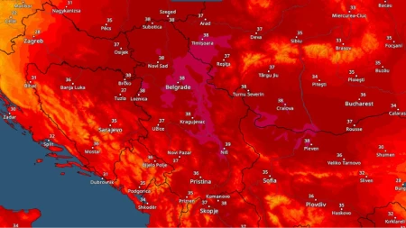 Pakao od ranog jutra, u Beogradu već 27 stepeni!  RHMZ objavio tri upozorenja, cela Srbija u crvenom!