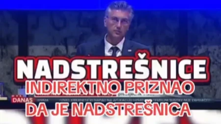 Plenković sve javno priznao: Nadstrešnica je scenario! (VIDEO)