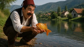 Vic dana: Uhvatio Mujo zlatnu ribicu...