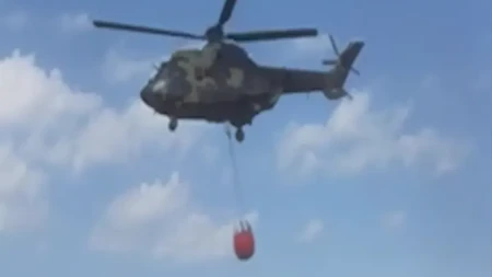 Usporeno širenje požara na Stolovima: Moćna "Super puma" napravila skoro 70 naleta usred razornog vetra!