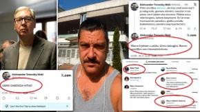 "Vučić da umre, ali hitno" Blokader jezivo preti predsedniku, pogledajte ko ga sve prati - sve ih znate