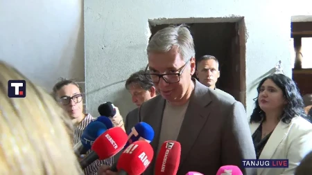 "U aprilu kreće izgradnja mosta" Vučić u Trsteniku: Nekada je ovo bio industrijski centar, a onda smo svi pogrešno mislili da je to tako dato