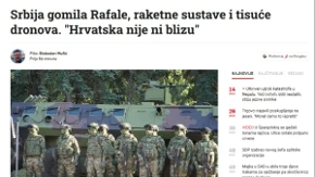 Hrvati analizirali vojske: Nismo ni blizu Srbiji, imamo oružje još iz JNA!