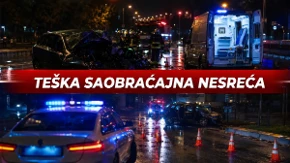 Stravičan udes u Jevrejskoj ulici u Novim Sadu: BMW prešao punu liniju i usmrtio dvoje ljudi
