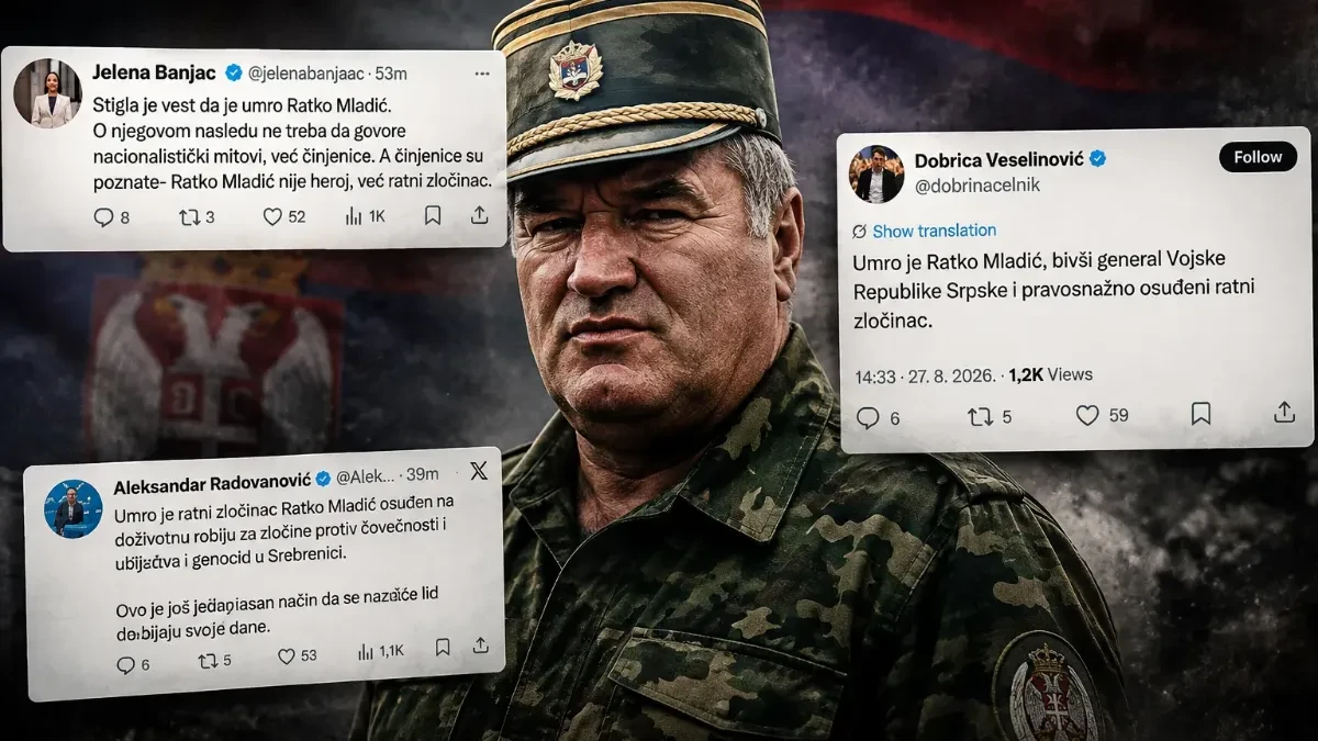 Neljudi! Evo kako blokaderi slave smrt generala Mladića! (FOTO)