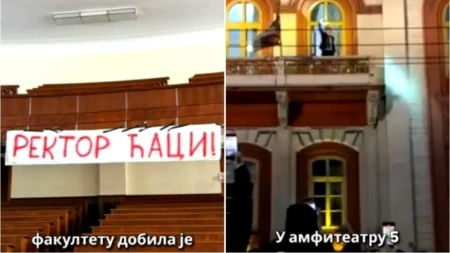 Opšti razdor i haos na Pravnom fakultetu: Blokada se ozbiljno uzdrmala iznutra (VIDEO)