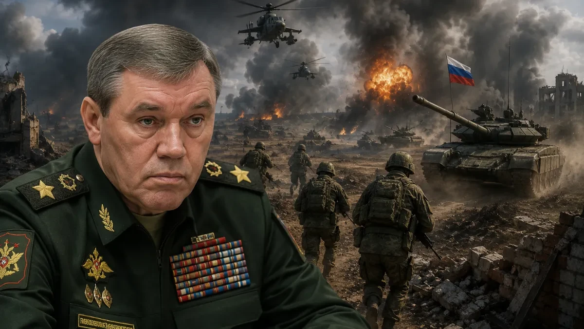 Pukla prva linija odbrane?! Gerasimov zagrmeo: Rusi na samo četiri kilometra od ključnog grada