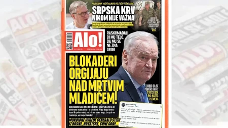 Hoće da ga raskomadaju, da mu se ne zna grob: Blokaderi orgijaju nad mrtvim Mladićem!