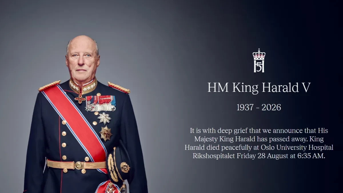 Preminuo kralj Harald V