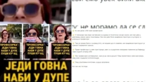 Neviđeni ulični skandal: Blokaderka vređala Mladića i priželjkivala smrt! (VIDEO)