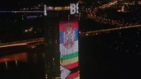 Pokret nesvrstanih nakon 65 godina: Kula Beograd u bojama zastava zemalja članica