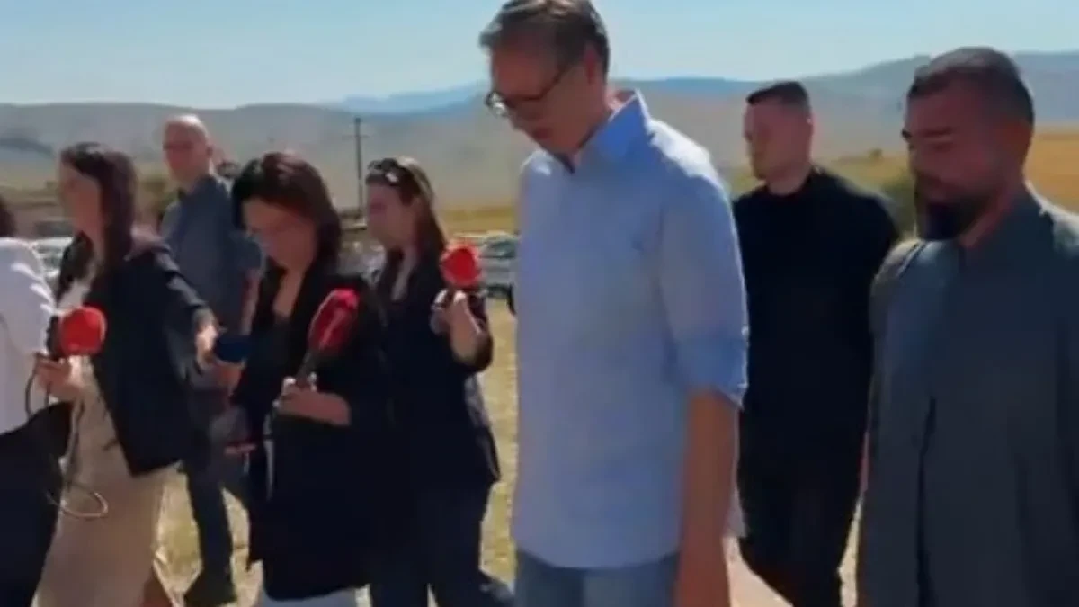 "Teško da postoji mesto koje po stradanju može da se meri sa Vukovskim i dva Malovana" Vučić: Ovde se crnina ne skida! (VIDEO)