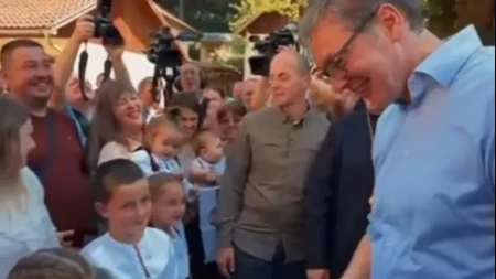 "Ponosan sam na srpsku decu koja se ovde rađaju i rastu" Vučić: Ako ima nešto što volim kao Srbiju, to je Republika Srpska (VIDEO)