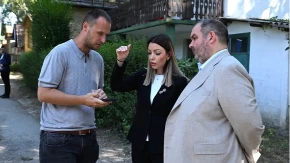 Mesarović obišla radove kod Bezdana: Istorijski nizak vodostaj Dunava zahteva hitne mere