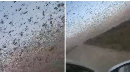 Apokaliptične scene u Rusiji! Nebo se zacrnilo u sekundi, prizor šokirao meštane (VIDEO)