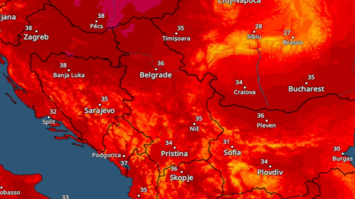 Danas će biti kao u rerni! Već je 30 stepeni u ovim gradovima, crveni meteoalarm na snazi!