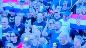 Esencija ustaštva na ulicama Knina! Crna legija, hrvatski Hitler i buđenje nacizma! (VIDEO)