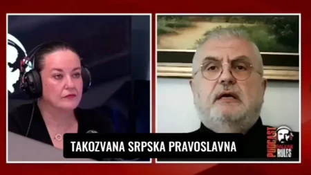 Strašne uvrede prema Crkvi i patrijarhu od strane blokadera: U islamističkom podkastu, poznatom po napadima na Vučića, Čanak ponovo glavna zvezda!