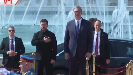 Vučić dočekao Zelenskog u Palati „Srbija“: Sledi razgovor oči u oči, a potom važan potpis