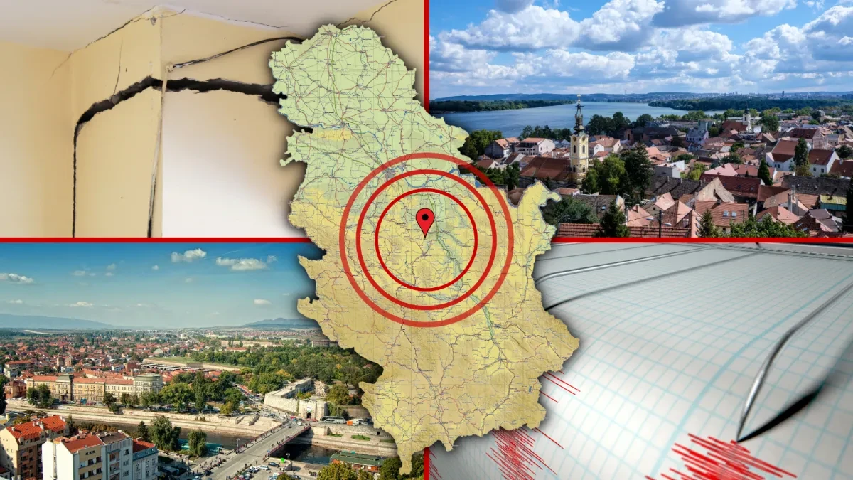 Zemljotres u Srbiji: Evo gde se treslo