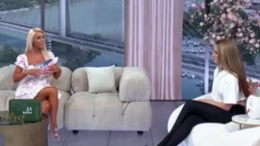 Suočavanje pevačice i voditeljke Pinka u programu uživo: Ušla u studio, a ona je "pokosila"