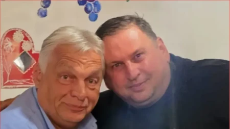 Taki Marinković grli Viktora Orbana! Objavio je sliku, zajedno se provode u Guči (FOTO)