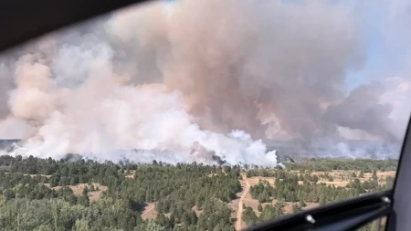 Borba sa buktinjama ne prestaje: U Srbiji aktivno šest požara, najkritičnije u Deliblatskoj peščari!