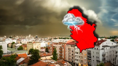Vremenski sunovrat nad Srbijom: Pljuskovi sa grmljavinom stižu, RHMZ izdao posebno upozorenje za Beograd