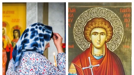 Mame, danas ne čistimo kuću. Poštujemo Svetog Panteliju