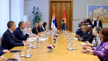 "Svet ne može da se deli na gospodare i sluge!" Serija sastanaka u Palati Srbija, Vučić sa delegacijama Pokreta nesvrstanih (VIDEO)