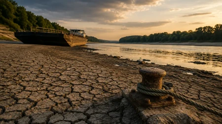 RHMZ digao uzbunu: Dunav sve niži, Srbiji preti lanac ozbiljnih problema